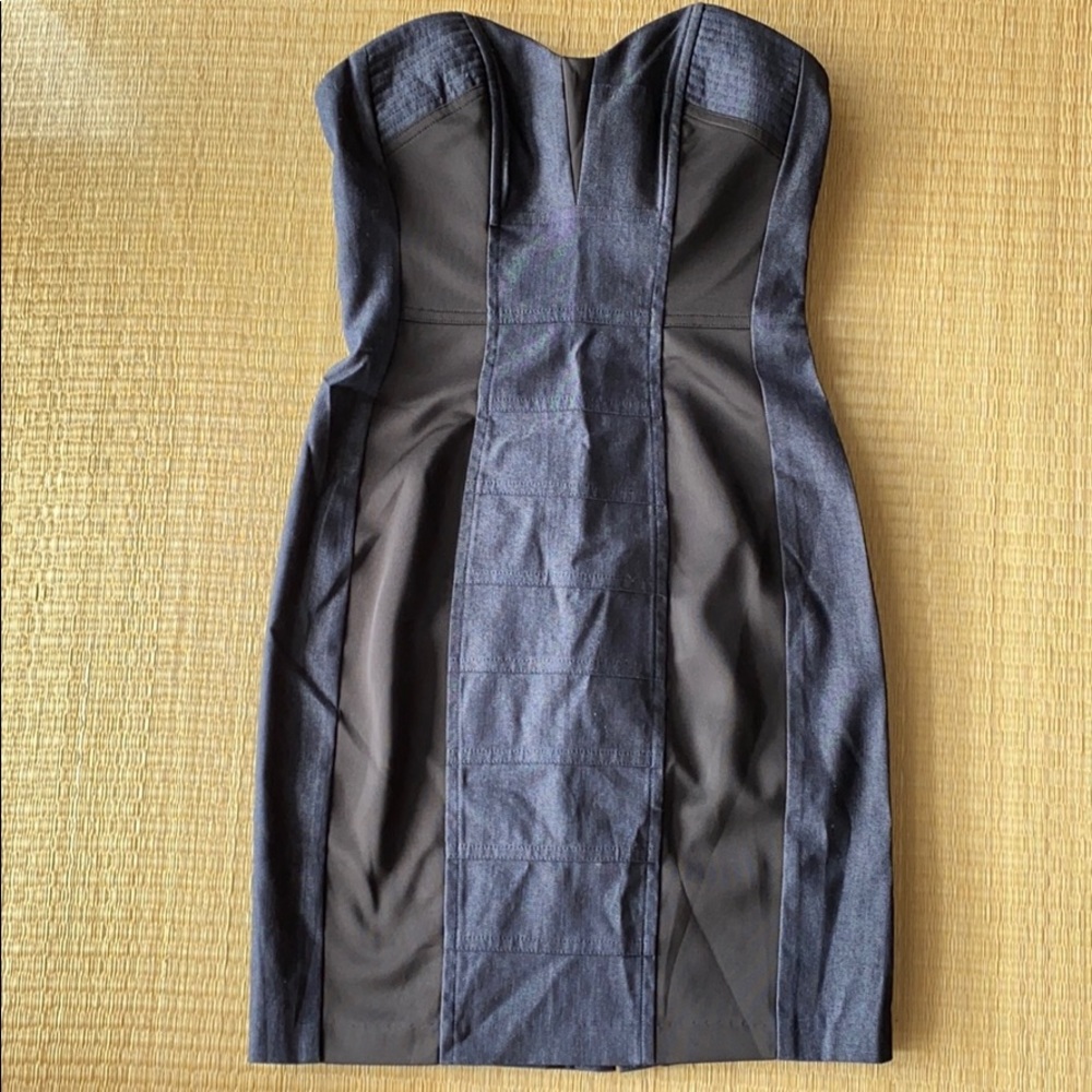 GUESS Strapless Cocktail Dress